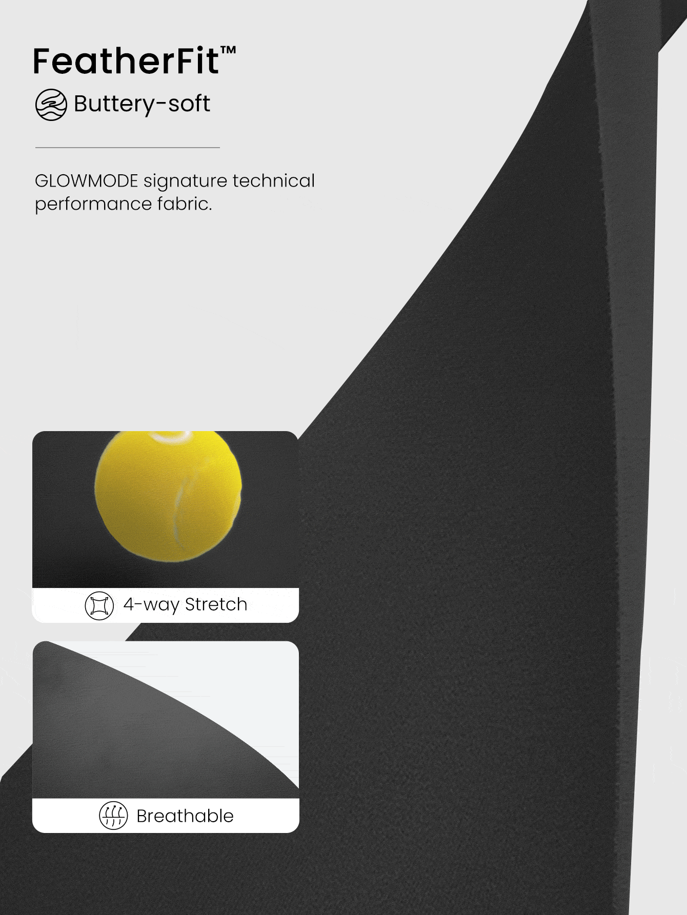 GLOWMODE Featherfit™ Twisted Backless Tank Top for Light Support Yoga and Daily Gym Wear - Fall/Winter Collection