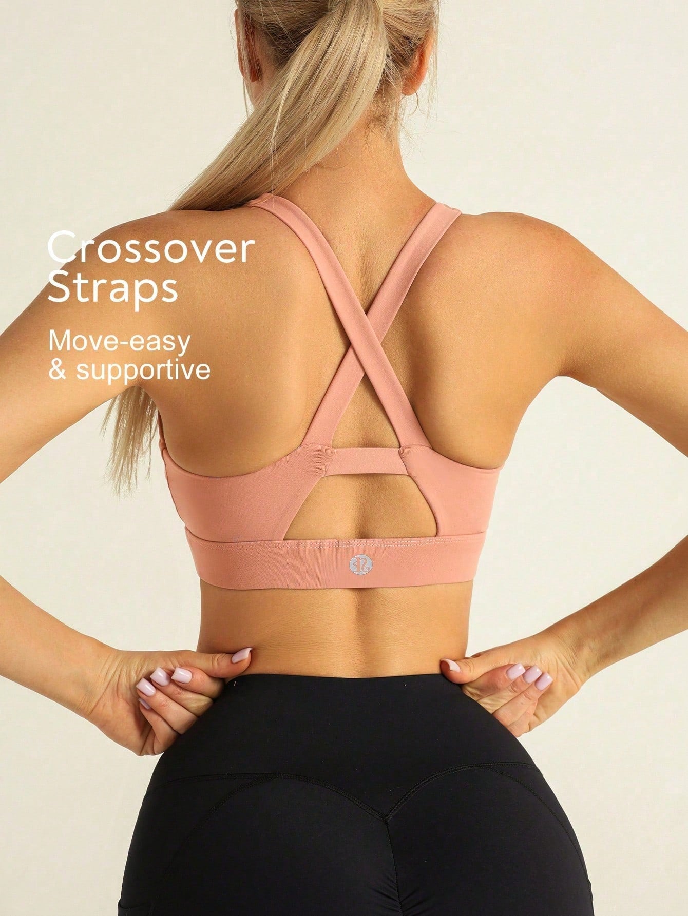 Tender Angel Women'S Yoga Sports Bra, Summer Anti-Shock Criss-Cross Workout Racerback Gym Fitness Vest, Dopamine Sports Bra Backless